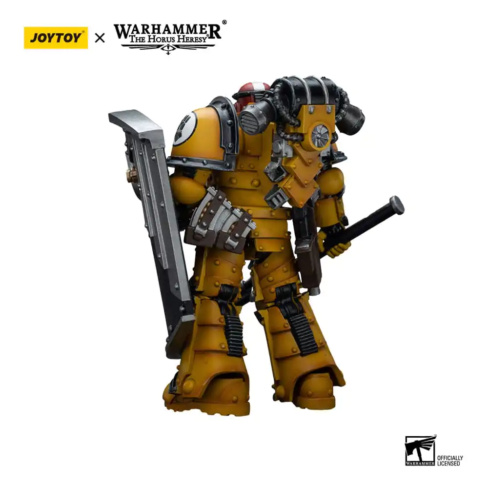 Warhammer The Horus Heresy Action Figure 1/18 Imperial Fists Legion MkIII Breacher Squad Sergeant with Thunder Hammer 12 cm product photo