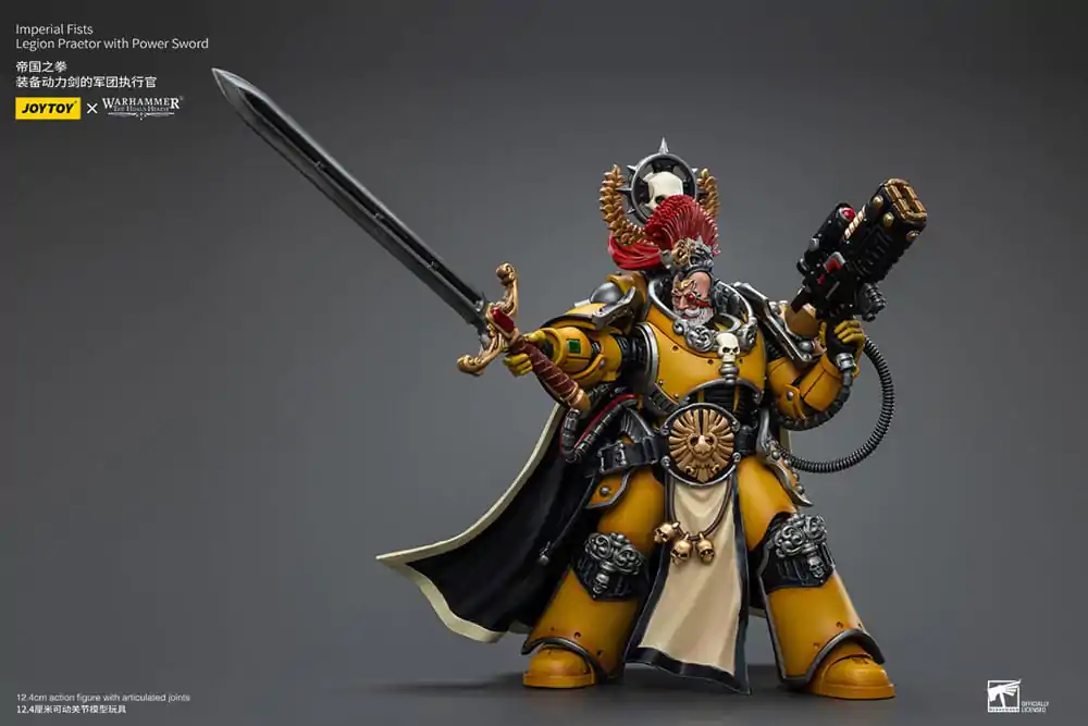 Warhammer The Horus Heresy Action Figure 1/18 Imperial Fists Legion Praetor with Power Sword 12 cm product photo