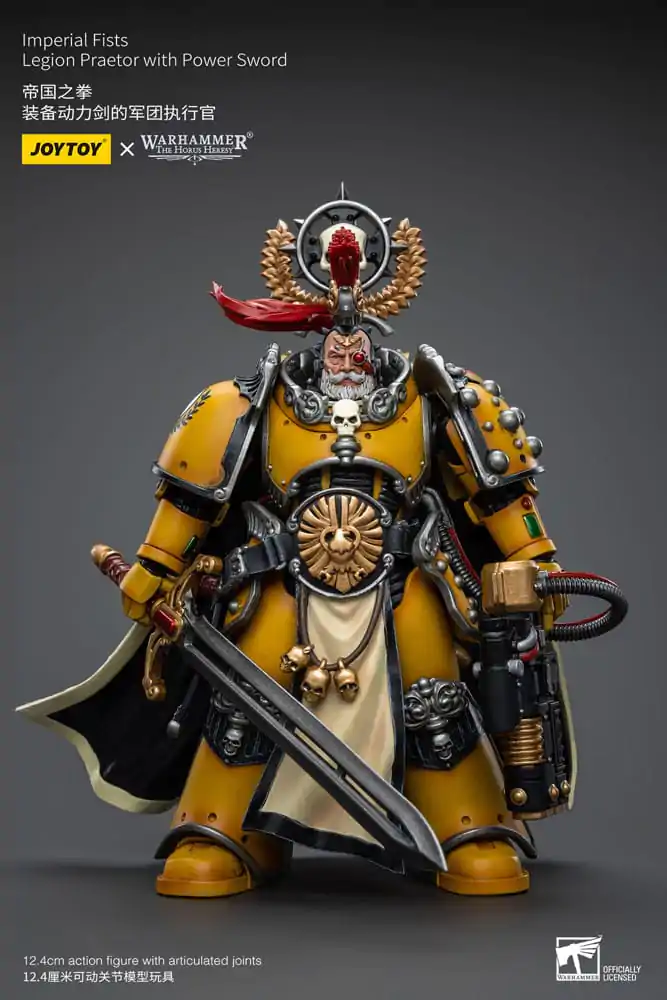 Warhammer The Horus Heresy Action Figure 1/18 Imperial Fists Legion Praetor with Power Sword 12 cm product photo