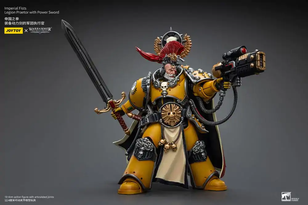 Warhammer The Horus Heresy Action Figure 1/18 Imperial Fists Legion Praetor with Power Sword 12 cm product photo