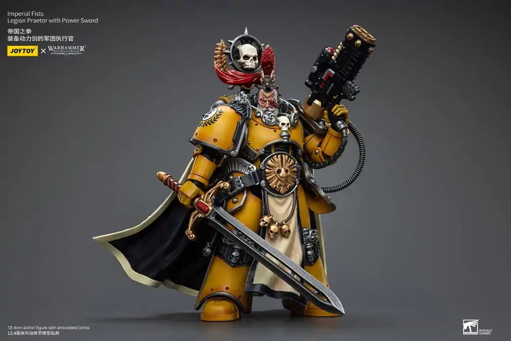 Warhammer The Horus Heresy Action Figure 1/18 Imperial Fists Legion Praetor with Power Sword 12 cm product photo