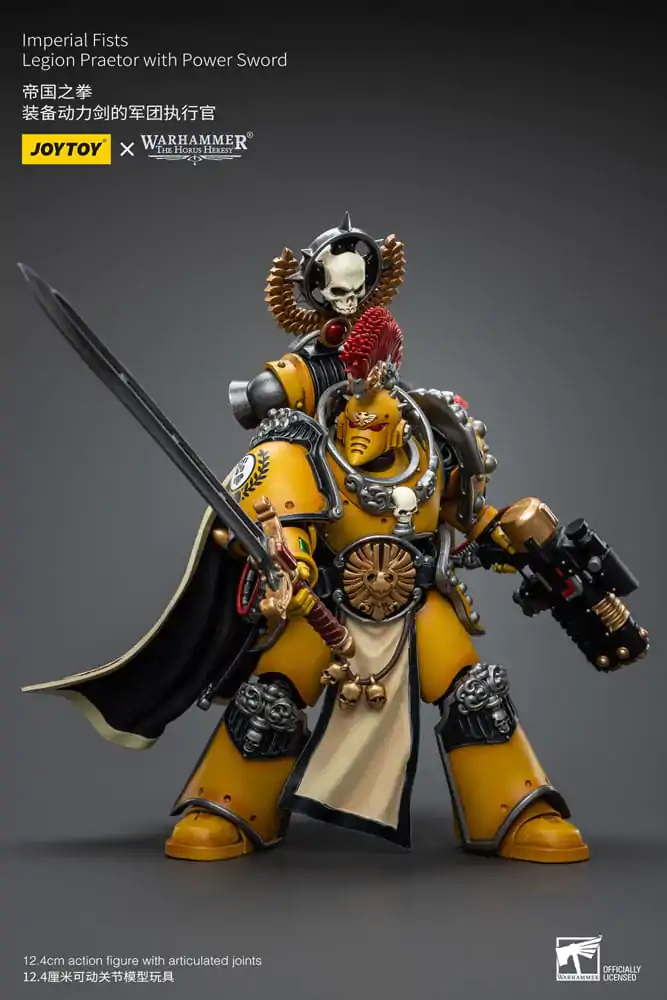 Warhammer The Horus Heresy Action Figure 1/18 Imperial Fists Legion Praetor with Power Sword 12 cm product photo