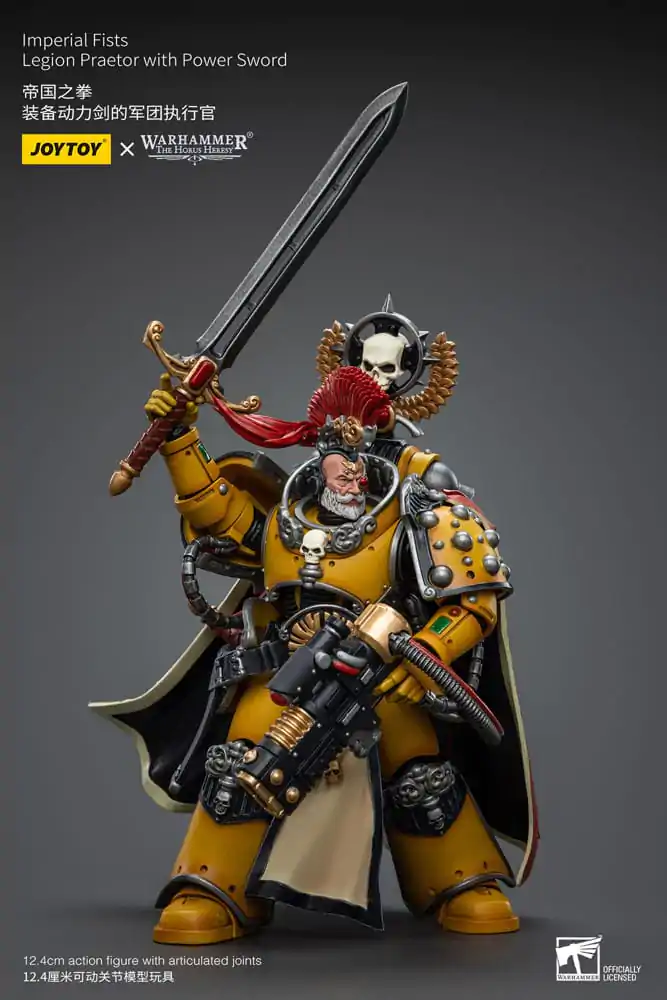 Warhammer The Horus Heresy Action Figure 1/18 Imperial Fists Legion Praetor with Power Sword 12 cm product photo