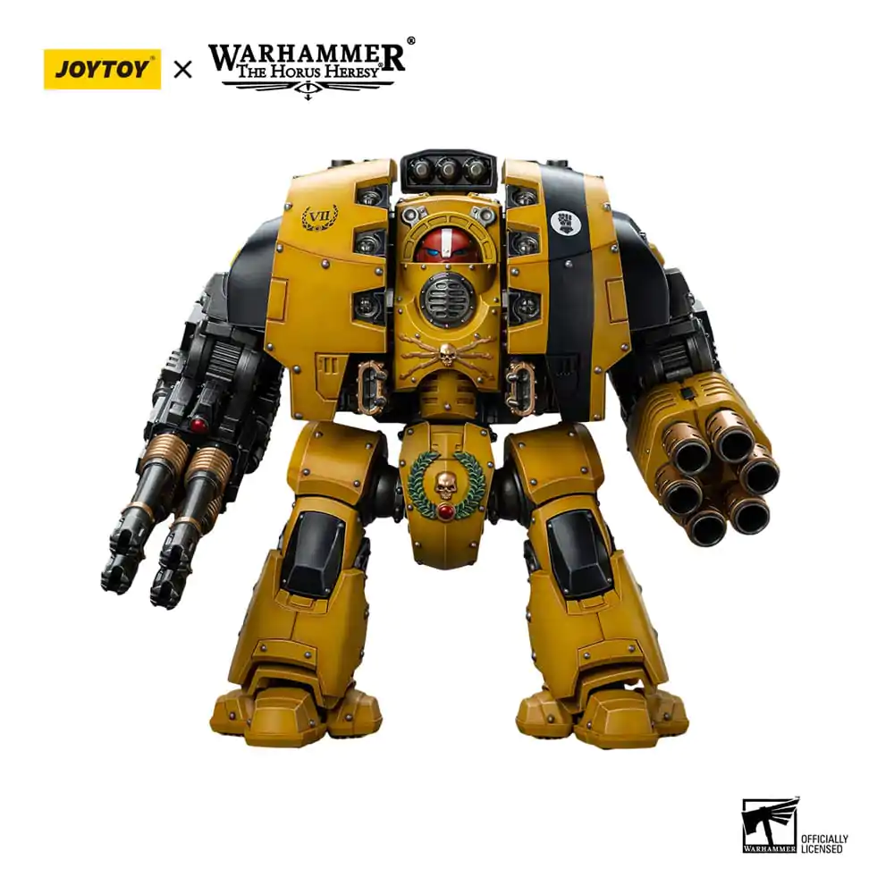 Warhammer The Horus Heresy Action Figure 1/18 Imperial Fists Leviathan Dreadnought with Cyclonic Melta Lance and Storm Cannon 12 cm product photo