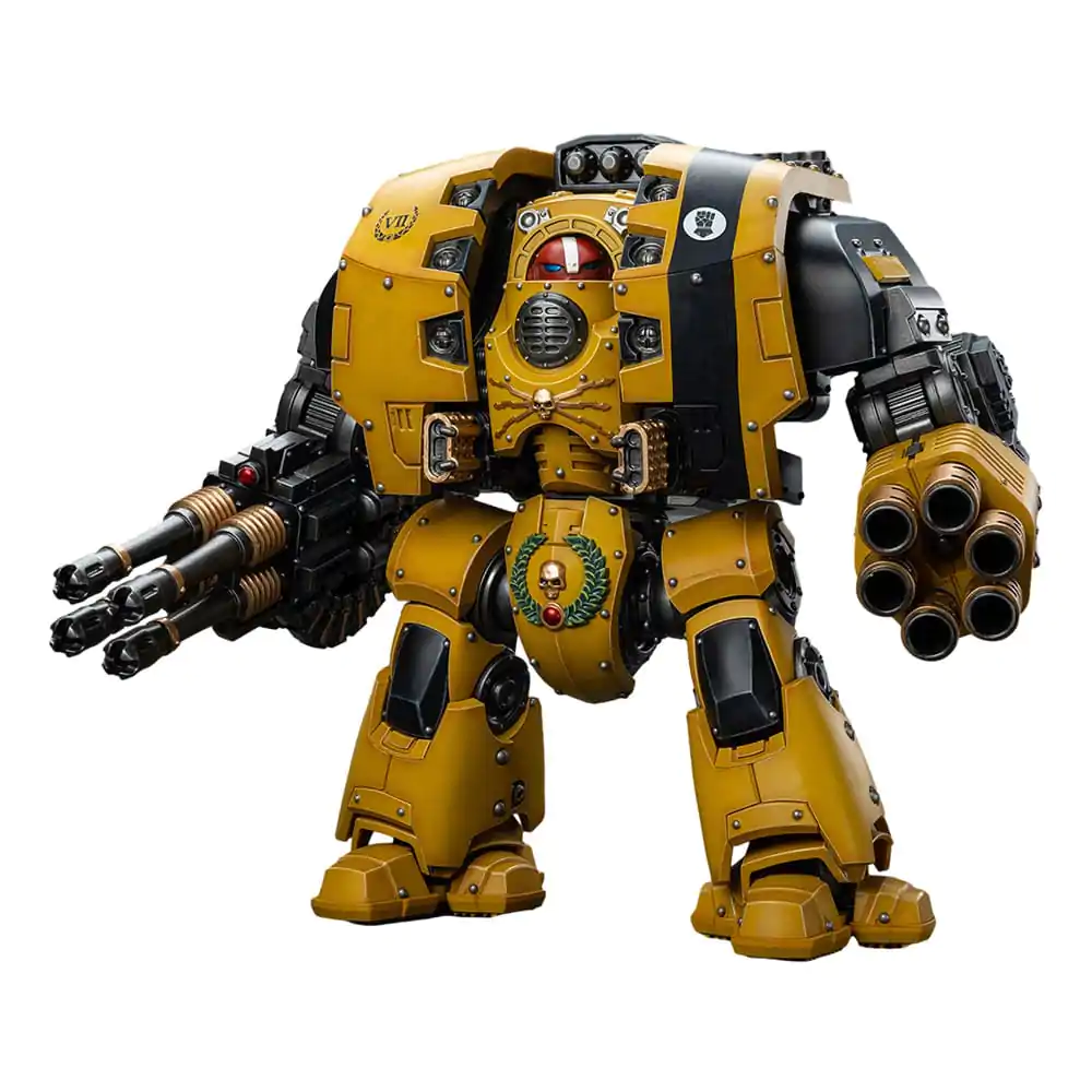 Warhammer The Horus Heresy Action Figure 1/18 Imperial Fists Leviathan Dreadnought with Cyclonic Melta Lance and Storm Cannon 12 cm product photo