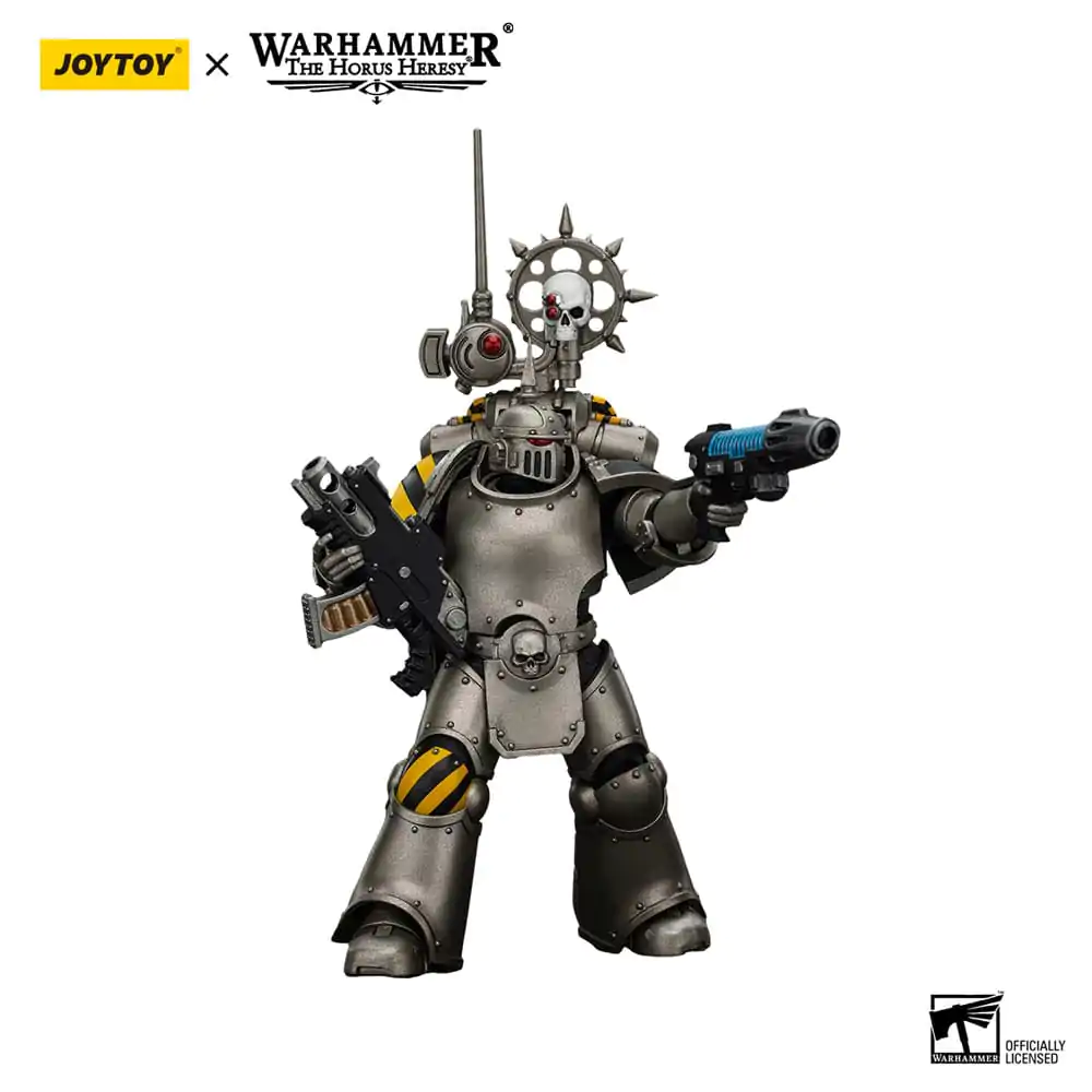 Warhammer The Horus Heresy Action Figure 1/18 Iron Warriors MKlIl Tactical Legionary with Nuncio-vox 12 cm product photo