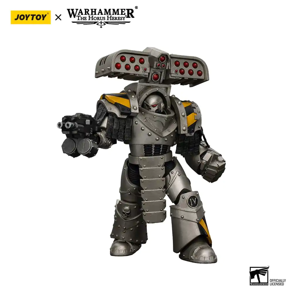 Warhammer The Horus Heresy Action Figure 1/18 Iron Warriors Tyrant Siege Master Terminator with Rocket launcher 14 cm product photo