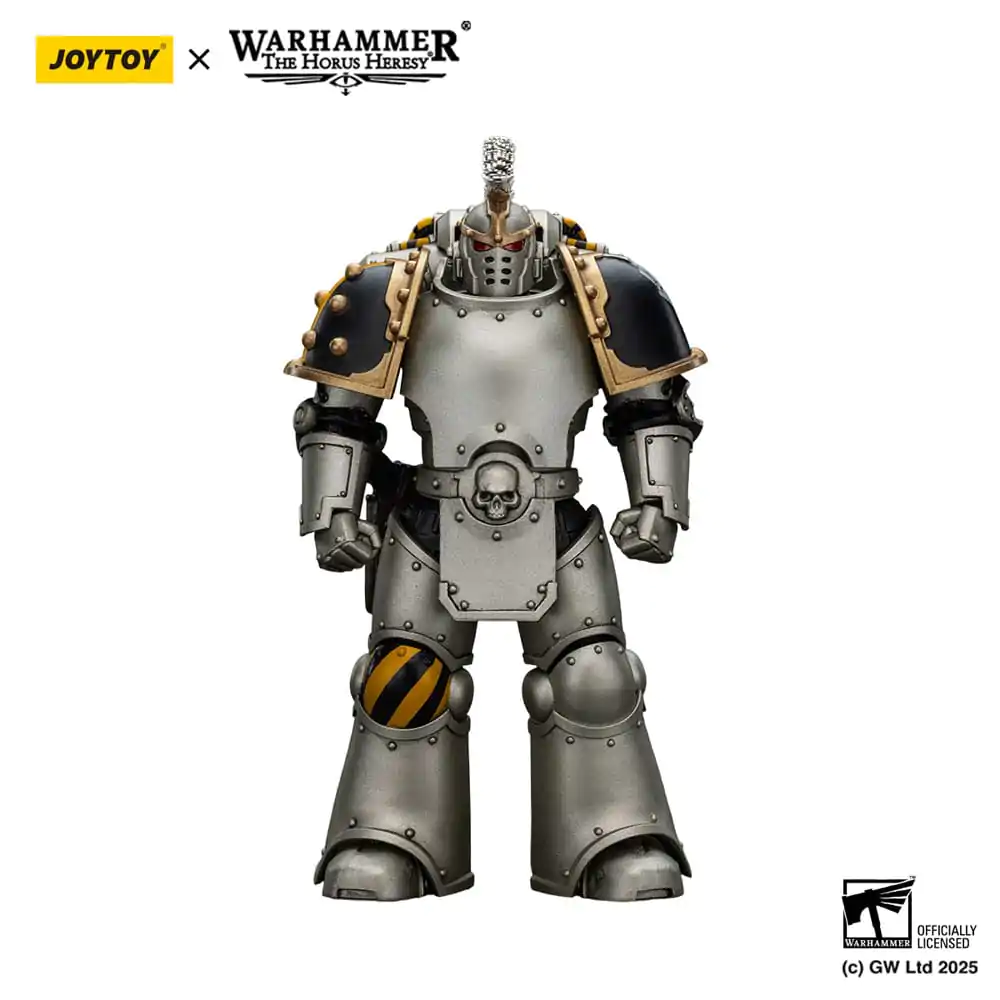 Warhammer The Horus Heresy Action Figure 1/18 lron Warriors Command Squad Chosen with Legion Standard 12 cm product photo