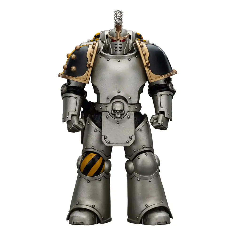 Warhammer The Horus Heresy Action Figure 1/18 lron Warriors Command Squad Chosen with Legion Standard 12 cm product photo