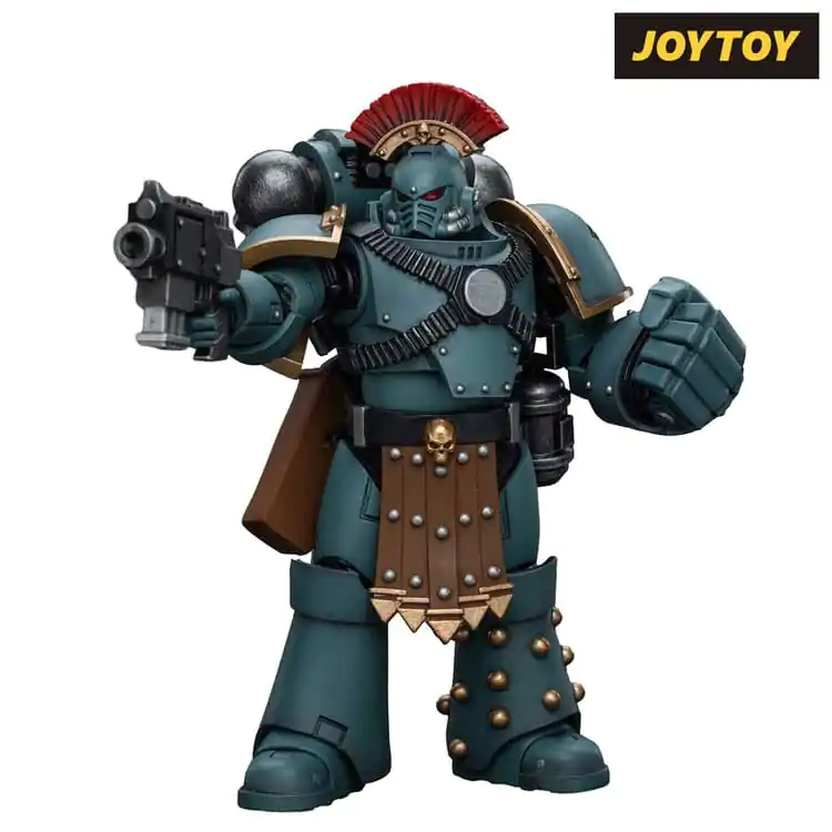 Warhammer The Horus Heresy Action Figure 1/18 Sons of Horus MKIV Tactical Squad Sergeant with Power Fist 12 cm termékfotó