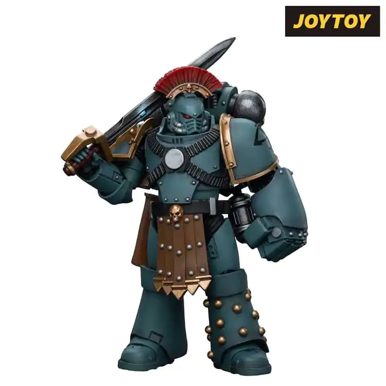 Warhammer The Horus Heresy Action Figure 1/18 Sons of Horus MKIV Tactical Squad Sergeant with Power Fist 12 cm termékfotó