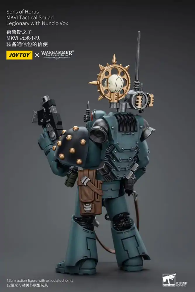 Warhammer The Horus Heresy Action Figure 1/18 Sons of Horus MKVITactical Squad Legionary with Nuncio Vox 12 cm product photo