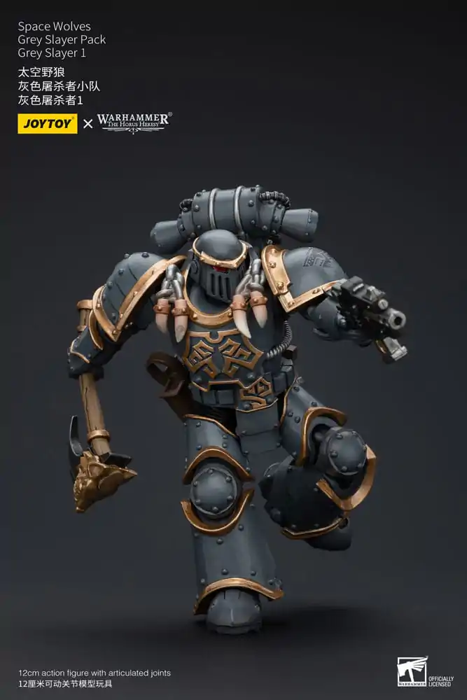 Warhammer The Horus Heresy Action Figure 1/18 Space Wolves Grey Slayer Pack Grey Slayer 1 12 cm termékfotó