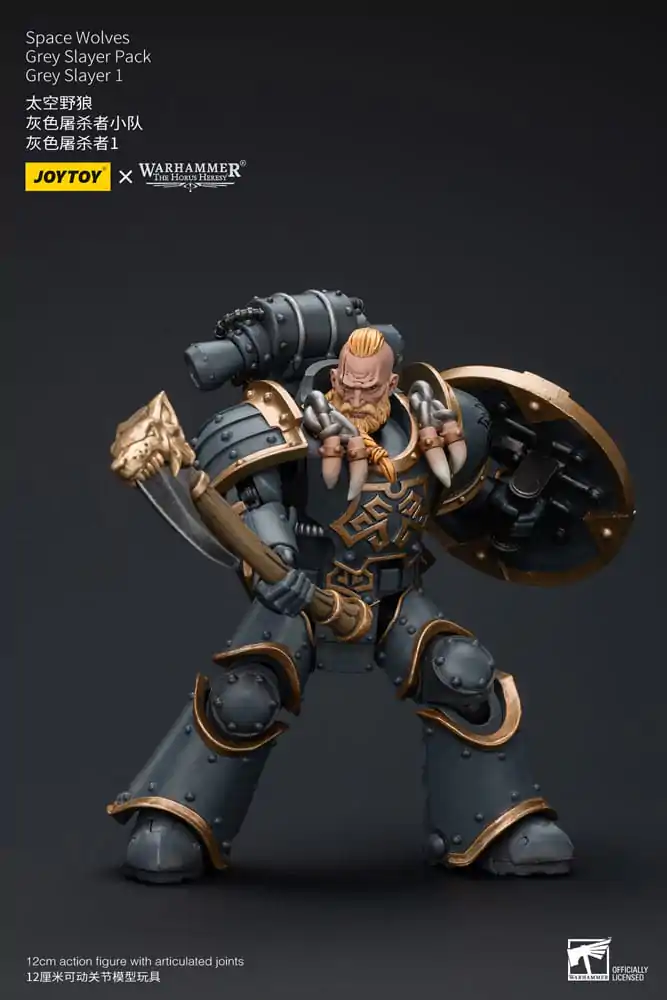 Warhammer The Horus Heresy Action Figure 1/18 Space Wolves Grey Slayer Pack Grey Slayer 1 12 cm termékfotó