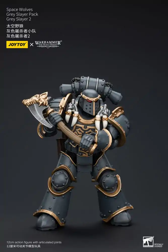 Warhammer The Horus Heresy Action Figure 1/18 Space Wolves Grey Slayer Pack Grey Slayer 2 12 cm termékfotó