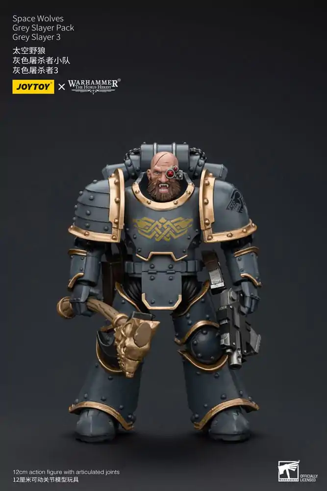 Warhammer The Horus Heresy Action Figure 1/18 Space Wolves Grey Slayer Pack Grey Slayer 3 12 cm termékfotó