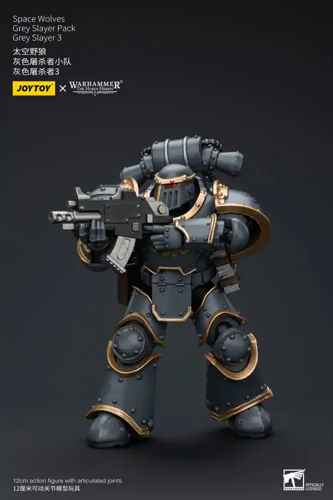 Warhammer The Horus Heresy Action Figure 1/18 Space Wolves Grey Slayer Pack Grey Slayer 3 12 cm termékfotó