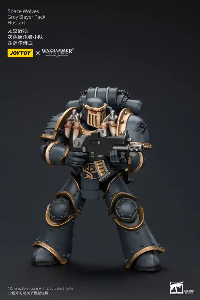 Warhammer The Horus Heresy Action Figure 1/18 Space Wolves Grey Slayer Pack Huscarl 12 cm termékfotó