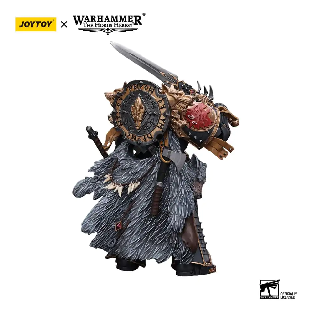 Warhammer The Horus Heresy Action Figure 1/18 Space Wolves Leman Russ Primarch of the VIth Legion 12 cm product photo