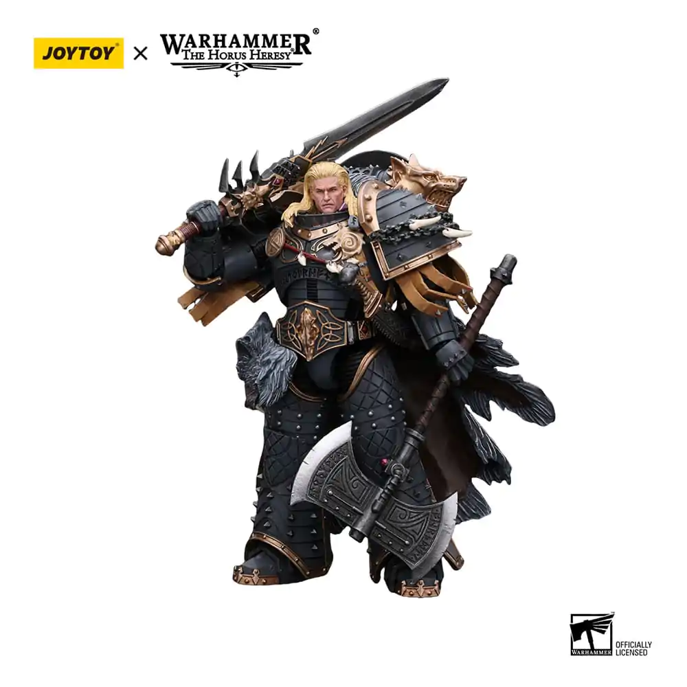 Warhammer The Horus Heresy Action Figure 1/18 Space Wolves Leman Russ Primarch of the VIth Legion 12 cm product photo