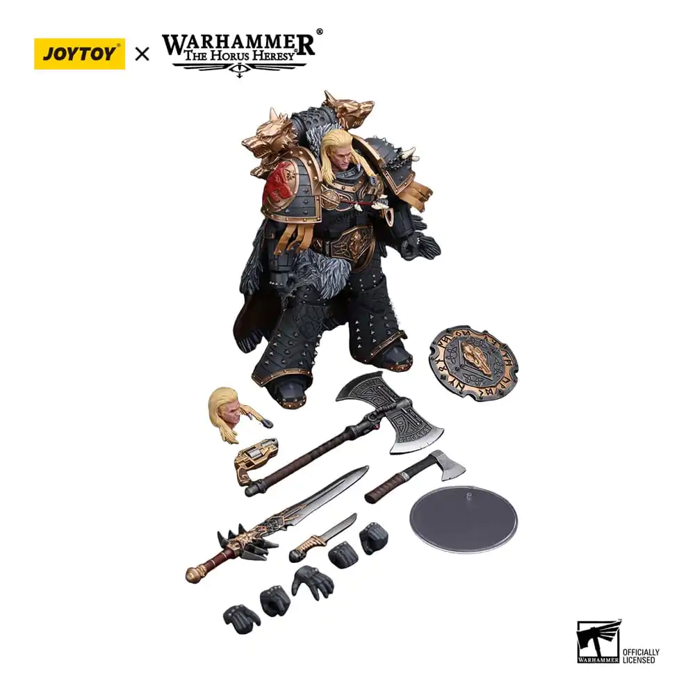 Warhammer The Horus Heresy Action Figure 1/18 Space Wolves Leman Russ Primarch of the VIth Legion 12 cm product photo