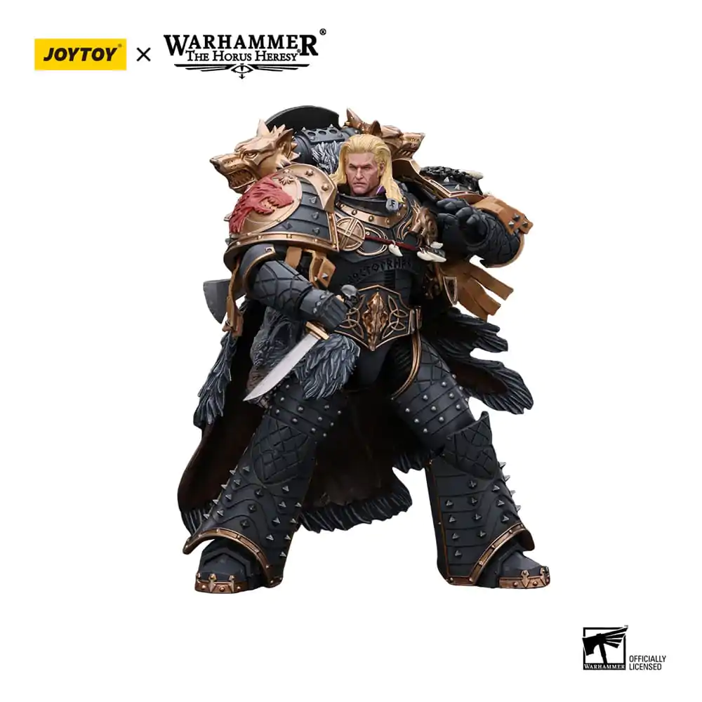 Warhammer The Horus Heresy Action Figure 1/18 Space Wolves Leman Russ Primarch of the VIth Legion 12 cm product photo