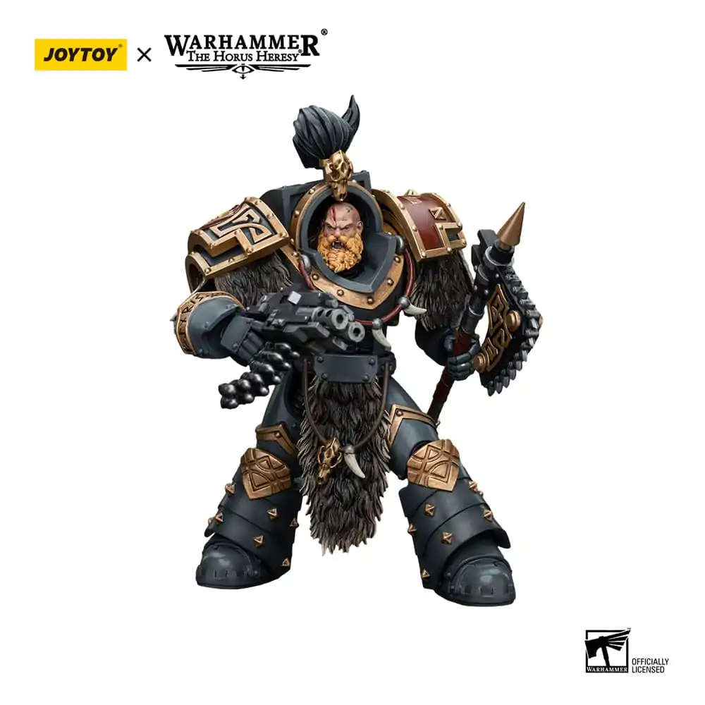 Warhammer The Horus Heresy Action Figure 1/18 Space Wolves Varagyr Wolf Guard Squad Varagyr Terminator 3 12 cm termékfotó