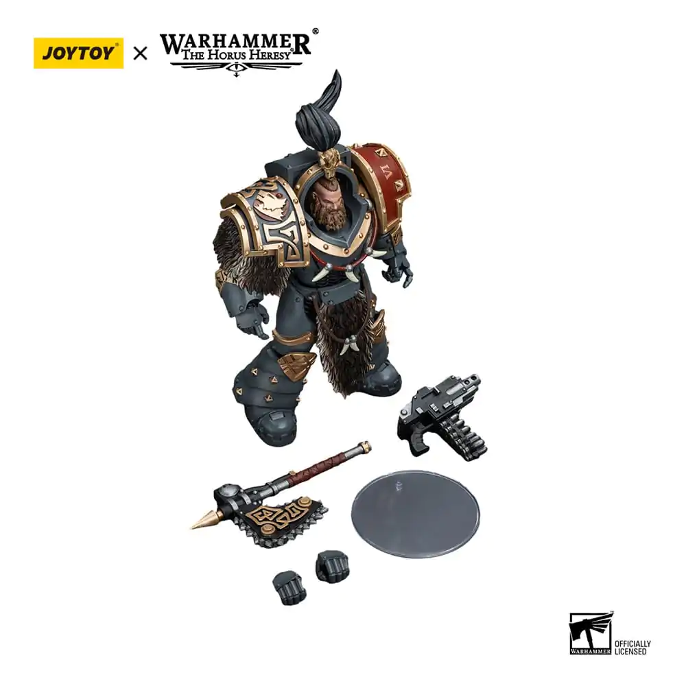 Warhammer The Horus Heresy Action Figure 1/18 Space Wolves Varagyr Wolf Guard Squad Varagyr Terminator 4 12 cm termékfotó