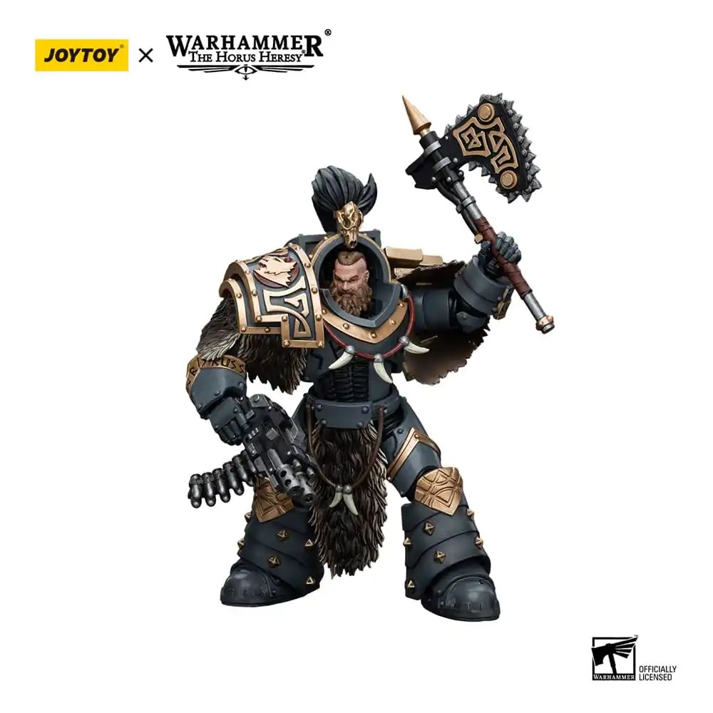 Warhammer The Horus Heresy Action Figure 1/18 Space Wolves Varagyr Wolf Guard Squad Varagyr Terminator 4 12 cm termékfotó