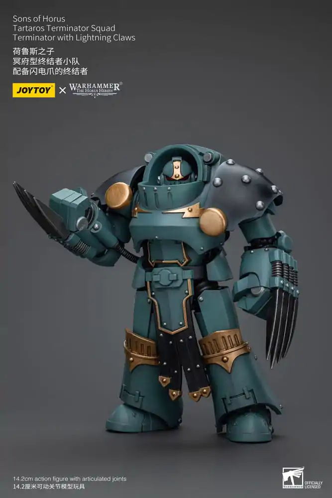 Warhammer The Horus Heresy Action Figure 1/18 Tartaros Terminator Squad Terminator With Lightning Claws 12 cm termékfotó