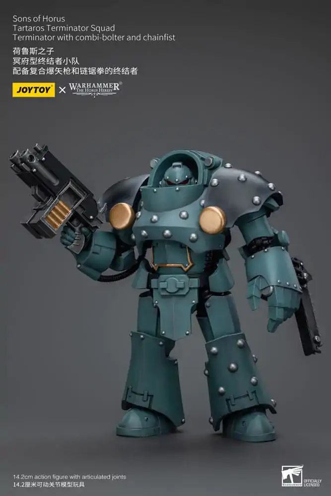 Warhammer The Horus Heresy Action Figure 1/18 Tartaros Terminator Squad Terminator With Combi-Bolter And Chainfist 12 cm termékfotó