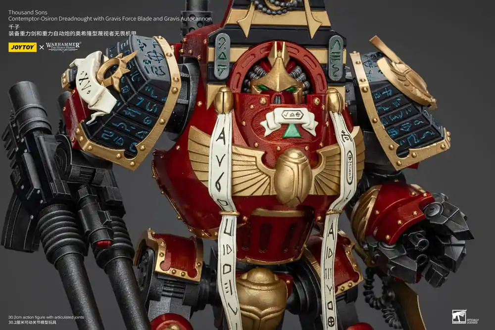 Warhammer The Horus Heresy Action Figure 1/18 Thousand Sons Contemptor-Osiron Dreadnought with Gravis Force Blade And Gravis Autocannon 30 cm termékfotó