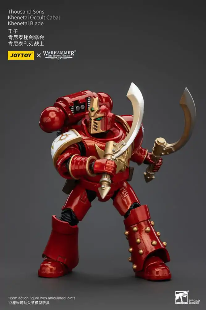 Warhammer The Horus Heresy Action Figure 1/18 Thousand Sons Khenetai Occult Cabal Khenetai Blade 12 cm product photo