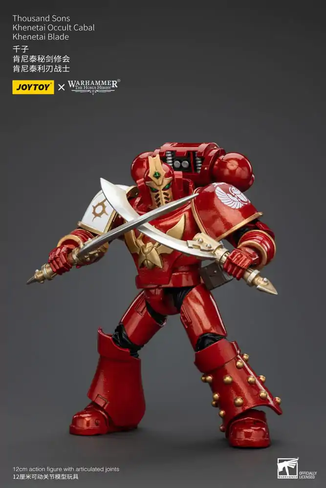 Warhammer The Horus Heresy Action Figure 1/18 Thousand Sons Khenetai Occult Cabal Khenetai Blade 12 cm product photo