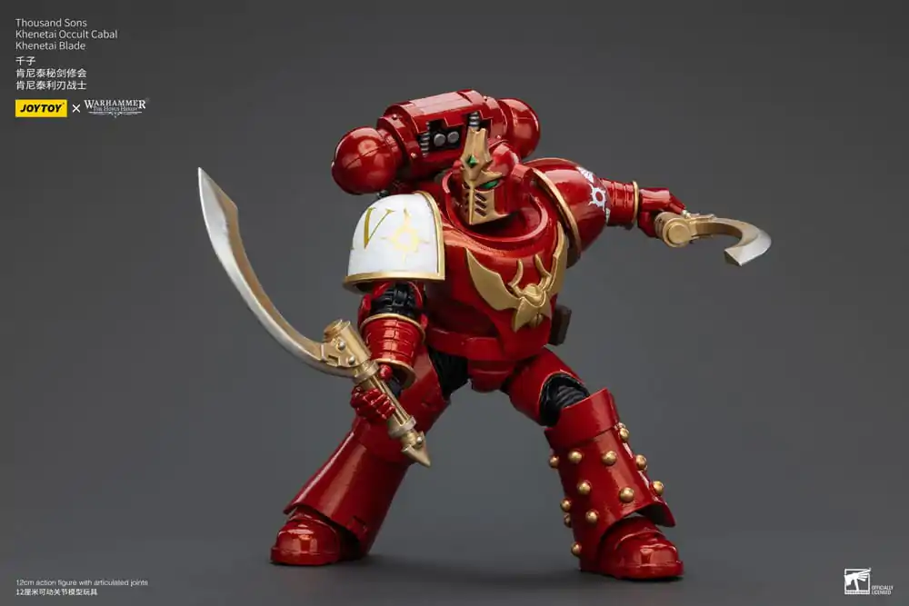 Warhammer The Horus Heresy Action Figure 1/18 Thousand Sons Khenetai Occult Cabal Khenetai Blade 12 cm product photo