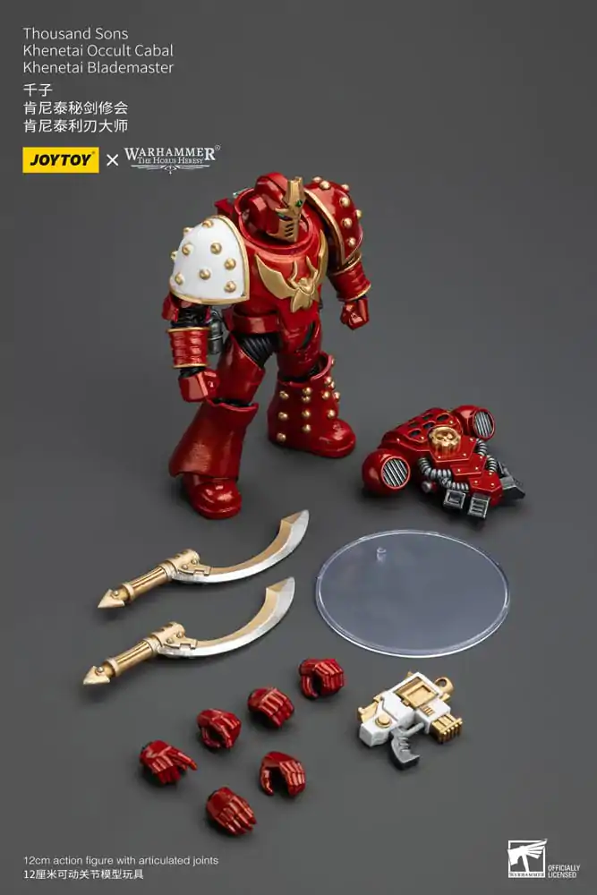 Warhammer The Horus Heresy Action Figure 1/18 Thousand Sons Khenetai Occult Cabal Khenetai Blademaster 12 cm termékfotó