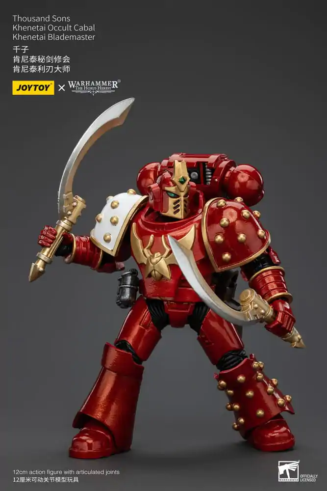 Warhammer The Horus Heresy Action Figure 1/18 Thousand Sons Khenetai Occult Cabal Khenetai Blademaster 12 cm termékfotó