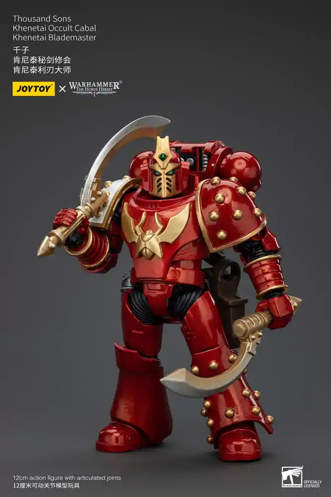 Warhammer The Horus Heresy Action Figure 1/18 Thousand Sons Khenetai Occult Cabal Khenetai Blademaster 12 cm termékfotó