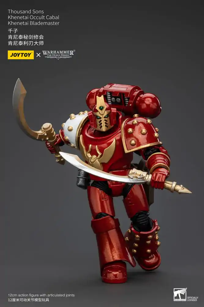 Warhammer The Horus Heresy Action Figure 1/18 Thousand Sons Khenetai Occult Cabal Khenetai Blademaster 12 cm termékfotó