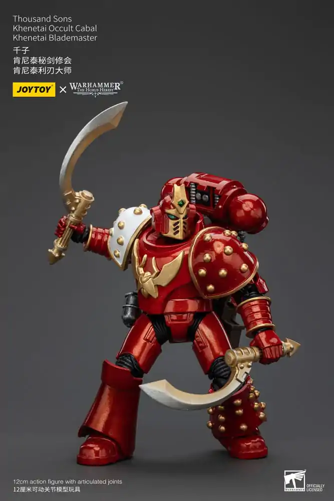 Warhammer The Horus Heresy Action Figure 1/18 Thousand Sons Khenetai Occult Cabal Khenetai Blademaster 12 cm termékfotó