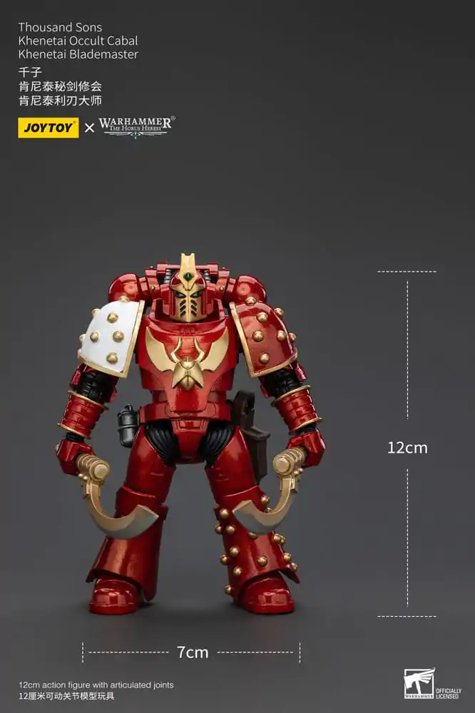 Warhammer The Horus Heresy Action Figure 1/18 Thousand Sons Khenetai Occult Cabal Khenetai Blademaster 12 cm termékfotó