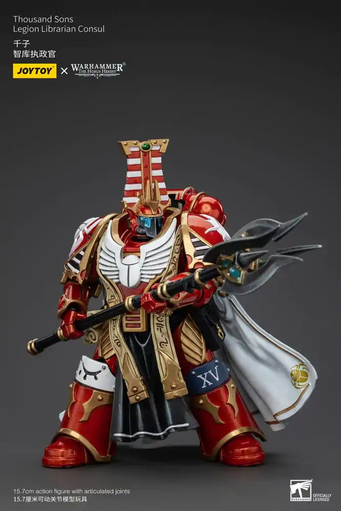 Warhammer The Horus Heresy Action Figure 1/18 Thousand Sons Legion Librarian Consut 16 cm termékfotó