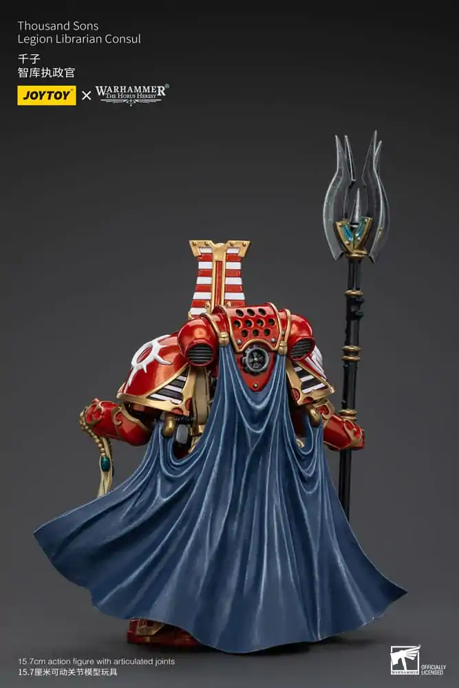 Warhammer The Horus Heresy Action Figure 1/18 Thousand Sons Legion Librarian Consut 16 cm termékfotó