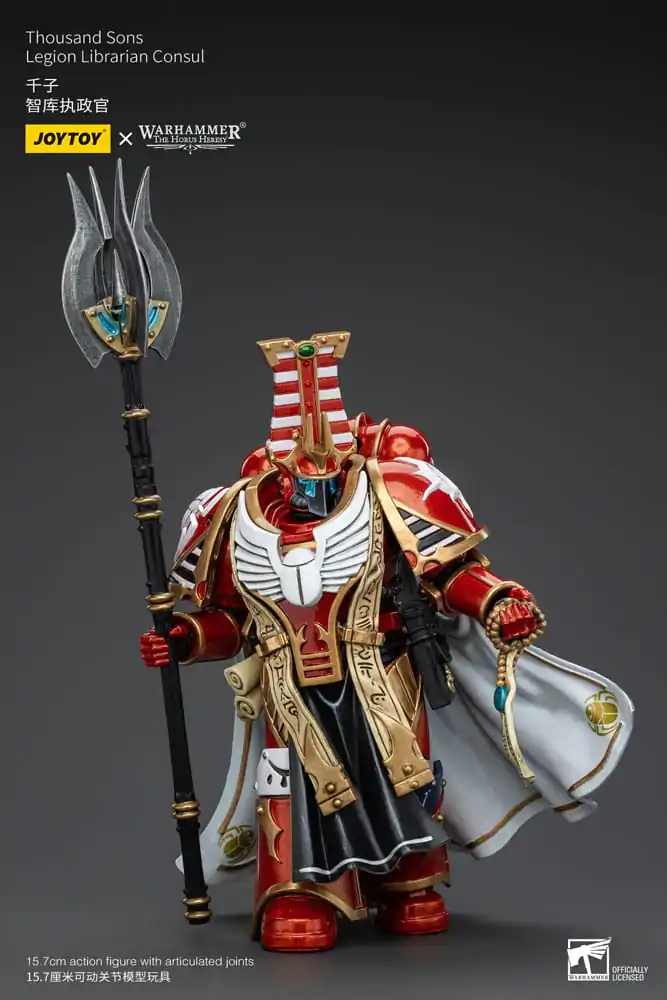 Warhammer The Horus Heresy Action Figure 1/18 Thousand Sons Legion Librarian Consut 16 cm termékfotó