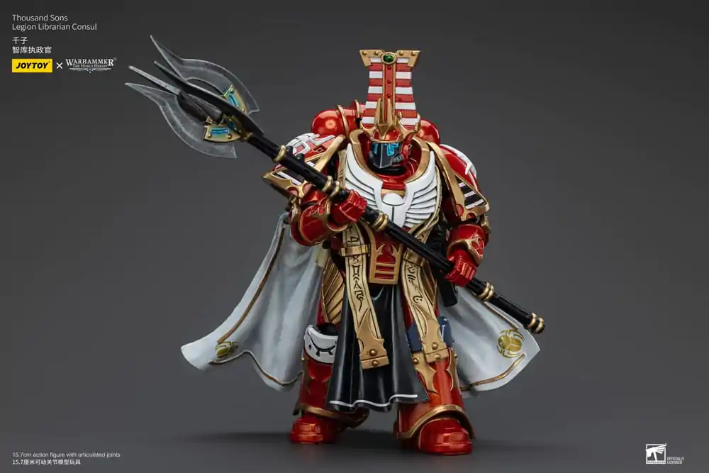 Warhammer The Horus Heresy Action Figure 1/18 Thousand Sons Legion Librarian Consut 16 cm termékfotó