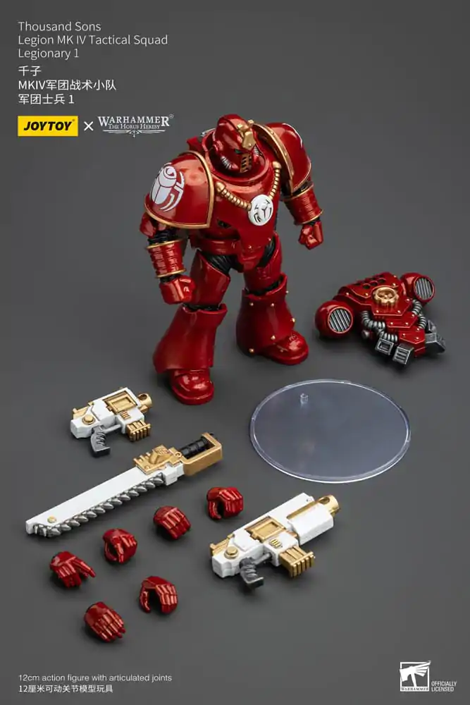 Warhammer The Horus Heresy Action Figure 1/18 Thousand Sons Legion MK IV Tactical Squad Legionary 1 12 cm termékfotó