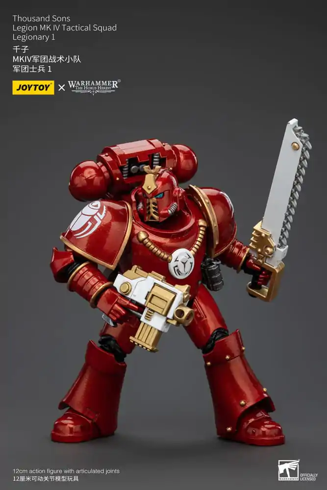 Warhammer The Horus Heresy Action Figure 1/18 Thousand Sons Legion MK IV Tactical Squad Legionary 1 12 cm termékfotó