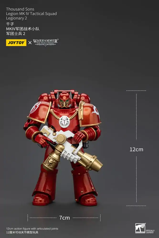 Warhammer The Horus Heresy Action Figure 1/18 Thousand Sons Legion MK IV Tactical Squad Legionary 2 12 cm termékfotó