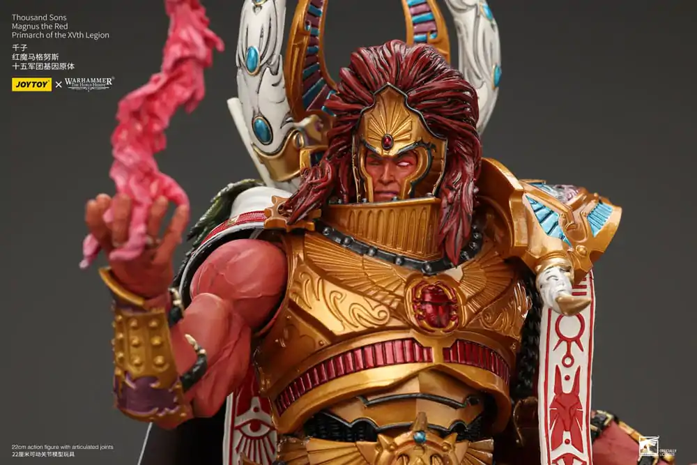 Warhammer The Horus Heresy Action Figure 1/18 Thousand sons Magnus the Red Primarch of the XVth Legion 12 cm termékfotó