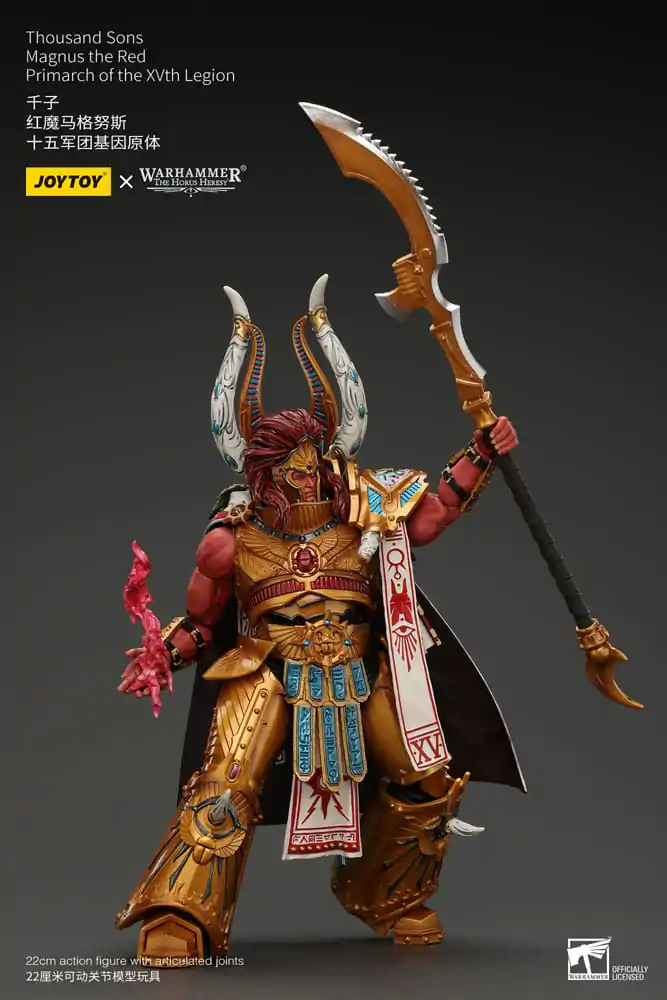 Warhammer The Horus Heresy Action Figure 1/18 Thousand sons Magnus the Red Primarch of the XVth Legion 12 cm termékfotó